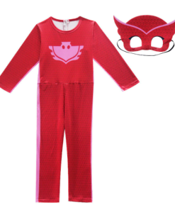 DISFRAZ INFANTIL PJ MASK , ENTERITO CON MASCARA
