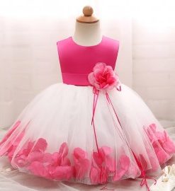 VESTIDOS CON PETALOS