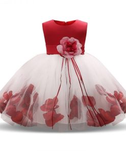 VESTIDOS CON PETALOS
