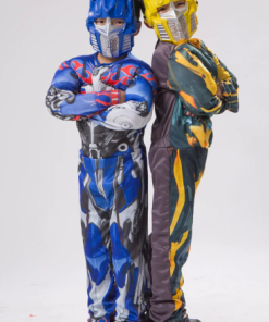 DISFRAZ MUSCULOSO INFANTIL CON MASCARA