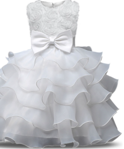 VESTIDO DE ORGANZA EN CAPAS