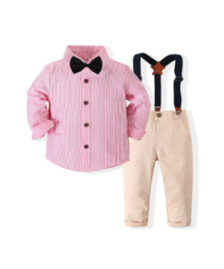 CONJUNTO, CAMISA, HUMITA, PANTALÓN Y SUSPENSOR