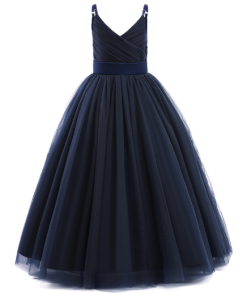 VESTIDO LARGO ORGANZA